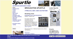 Desktop Screenshot of broughtonspurtle.org.uk