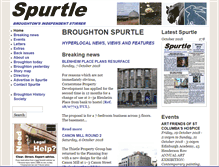 Tablet Screenshot of broughtonspurtle.org.uk